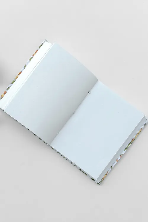 A6  Journal By Ekatra - Green Floral ( Set Of 2 )