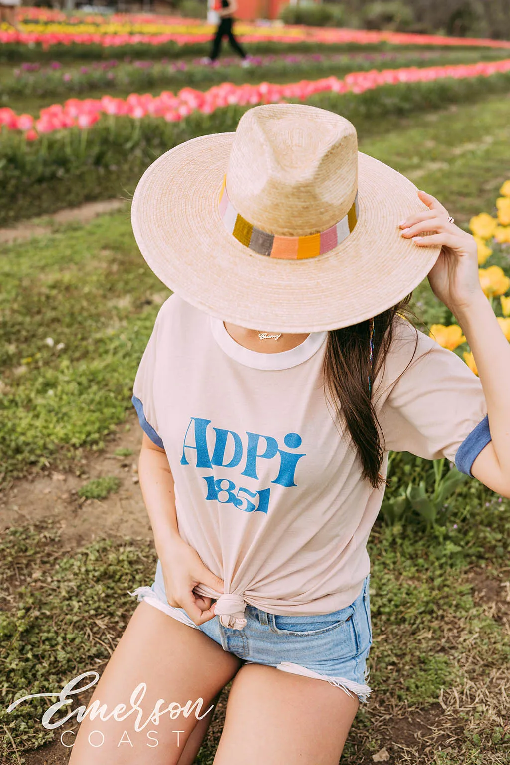 ADPI Colorblock Ringer Tee