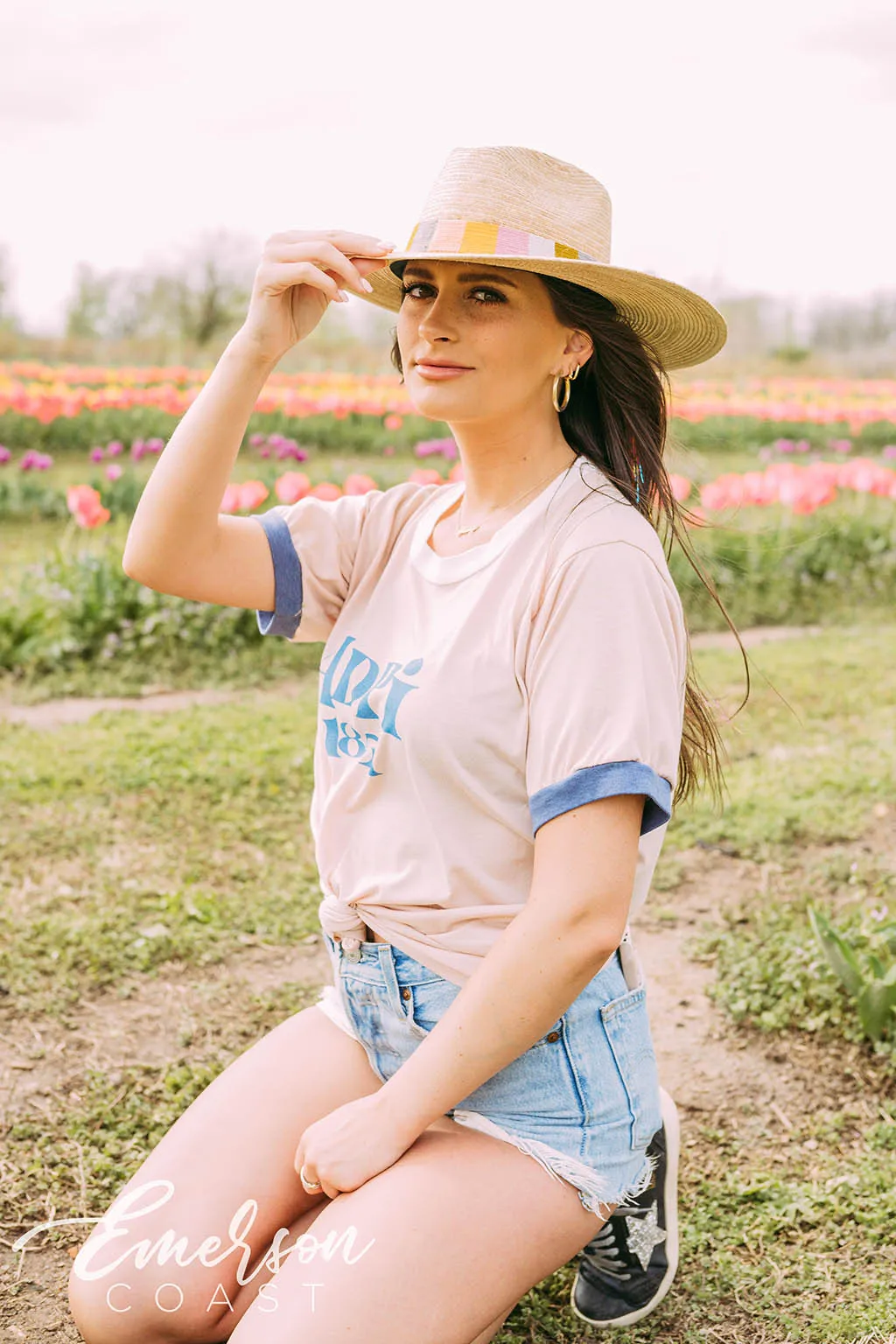 ADPI Colorblock Ringer Tee