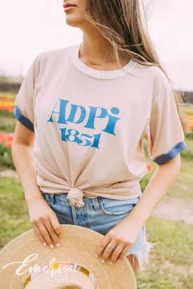 ADPI Colorblock Ringer Tee