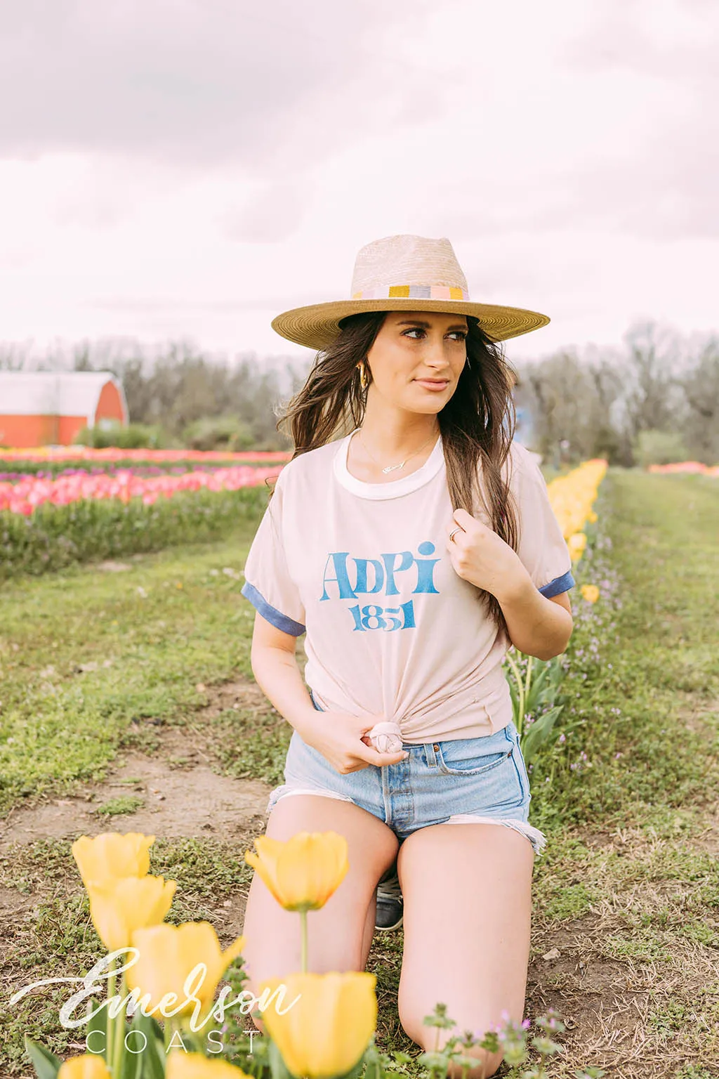 ADPI Colorblock Ringer Tee