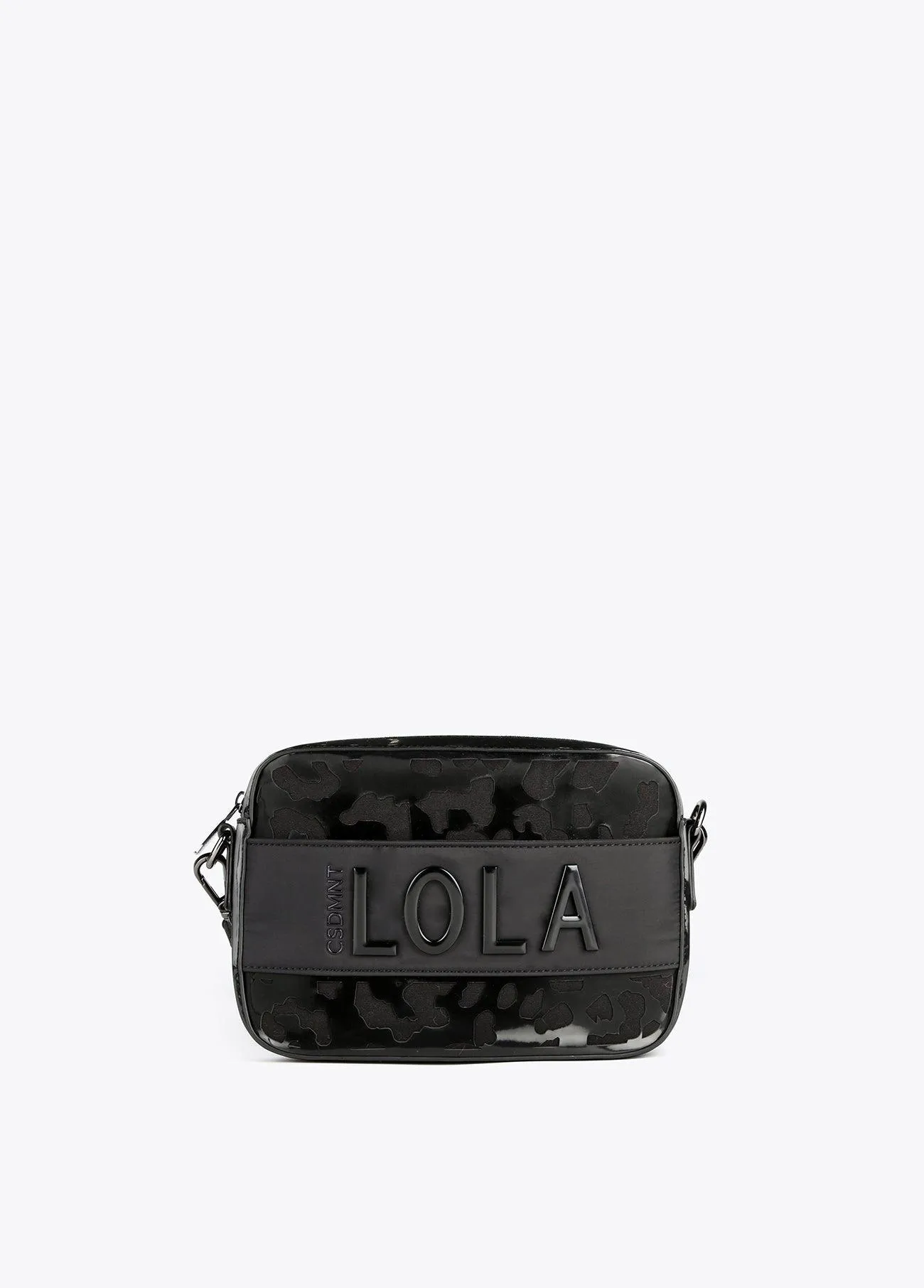 Animal print crossbody bag