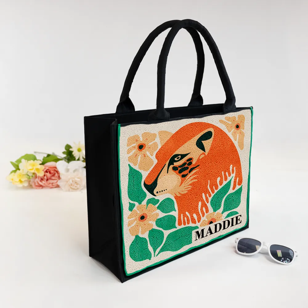 Animal Print Tote Bag