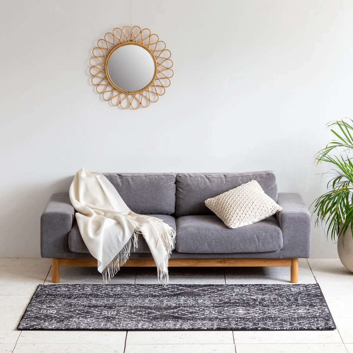 Boho Chic Cozy Rug　120×180