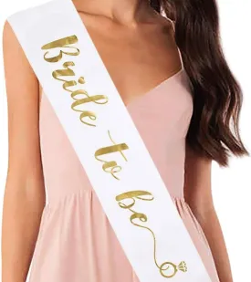 Bride To Be Sash