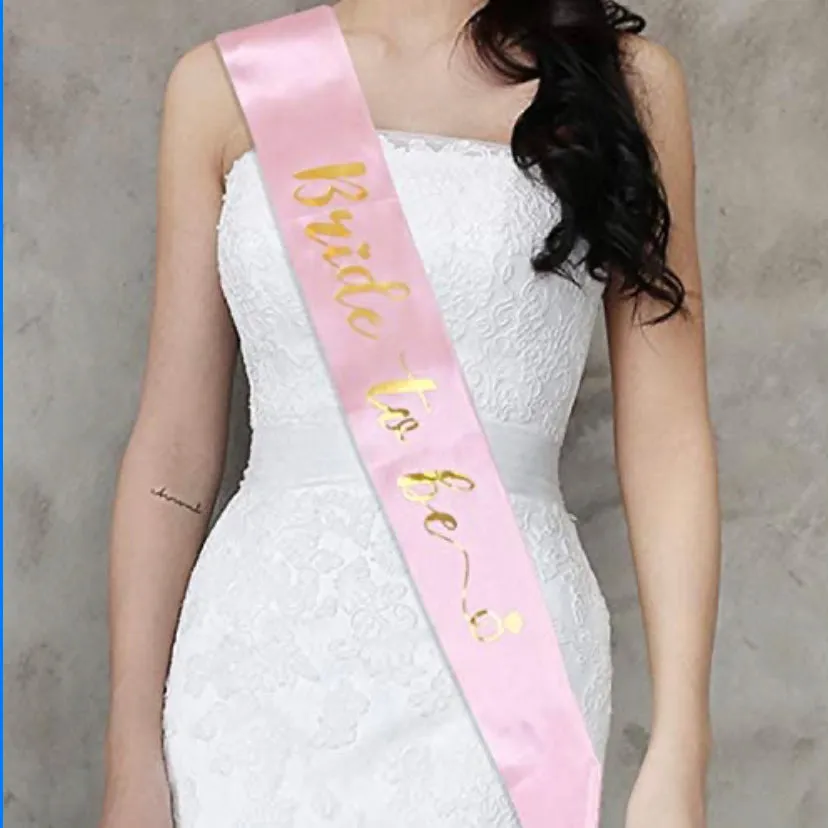 Bride To Be Sash