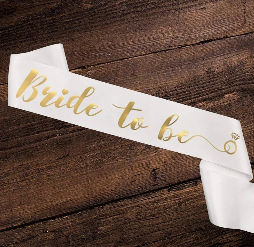 Bride To Be Sash
