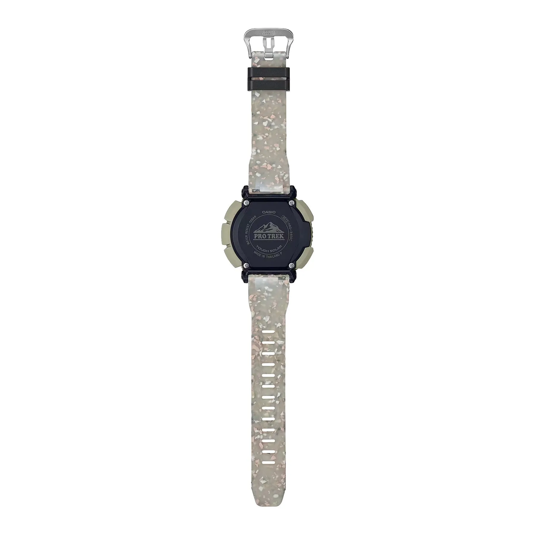 Casio PRO TREK Eco-Friendly Edition with Dual-Layer Display and Recycled Resin Strap PRG340SC-5D