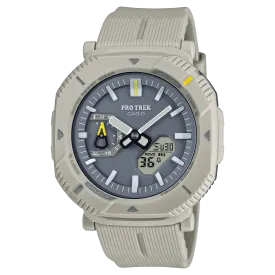 Casio Protrek DUO Solar Grey Resin Band Watch PRJB001-7D