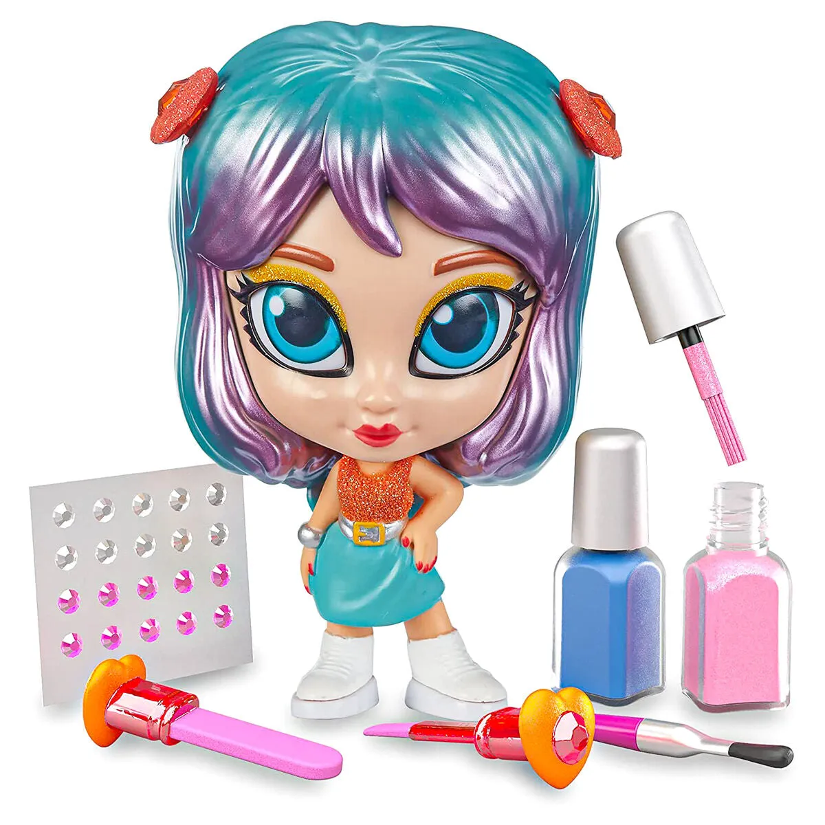 Character CraZart Shimmer 'n Sparkle InstaGlam Series 3 Wicked Nails Luna Doll