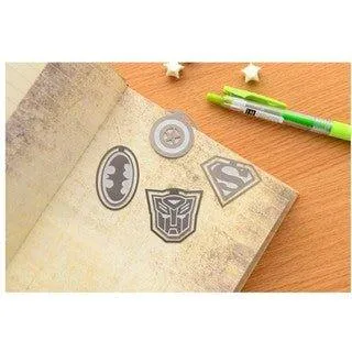 Classic Popular Hero Series Logo Metal Texture Simple Texture Bookmark Hero Bookmark Bookmark NP-H7TAY-918