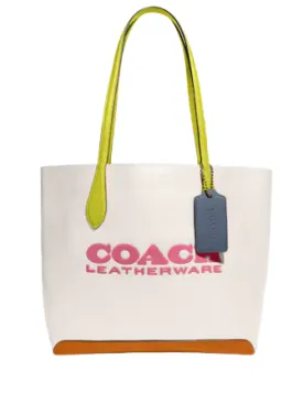 Coach Kia Tote In Colorblock