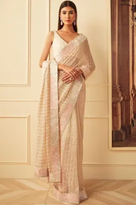 Cocktail Party Saree Look 2023
