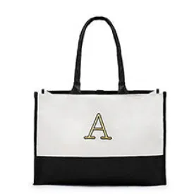 COLORBLOCK TOTE - BLACK