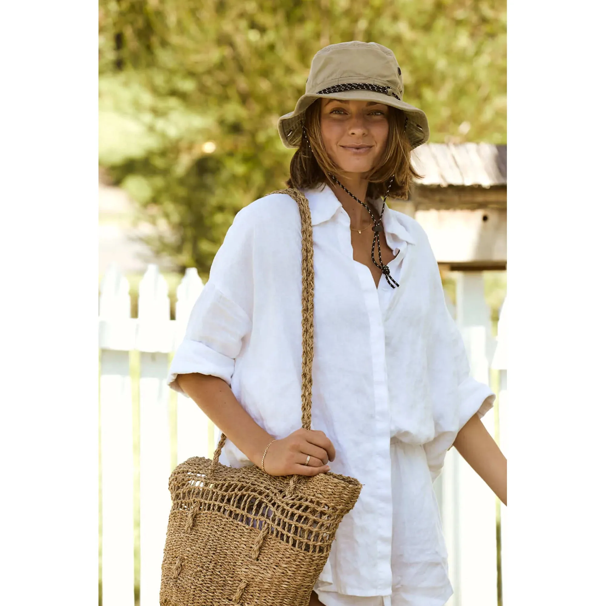 Conner Handmade Hats Yellowstone Cotton Outdoor Hiking Men's Hat - Khaki