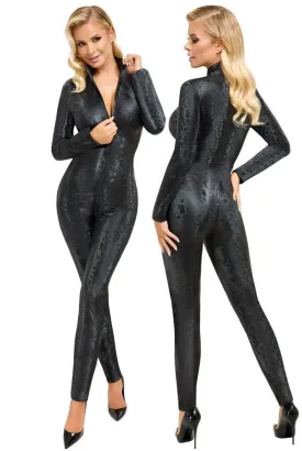 Cottelli Party Snakeskin Look Jumpsuit