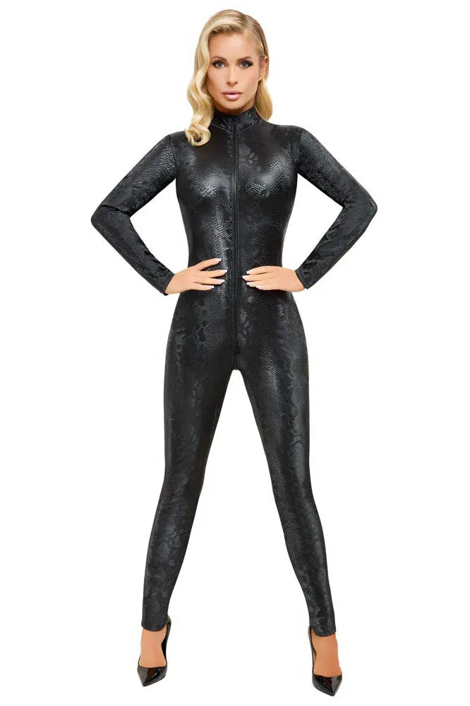 Cottelli Party Snakeskin Look Jumpsuit
