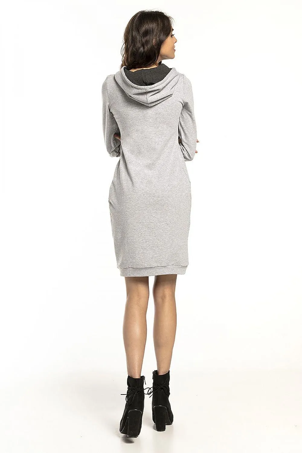Cozy Chic Hooded Sweatshirt Dress