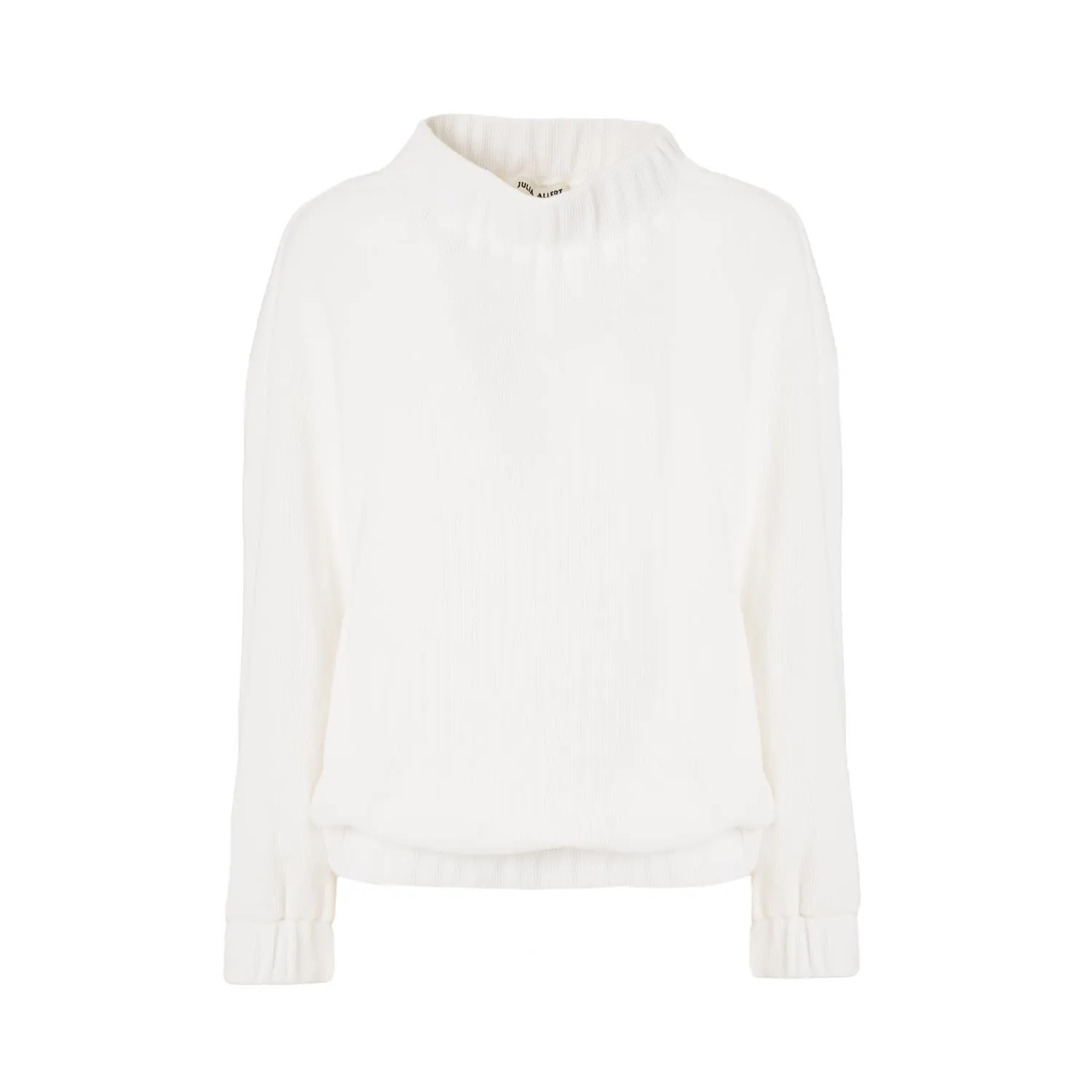 Cozy Waffle Sweatshirt White