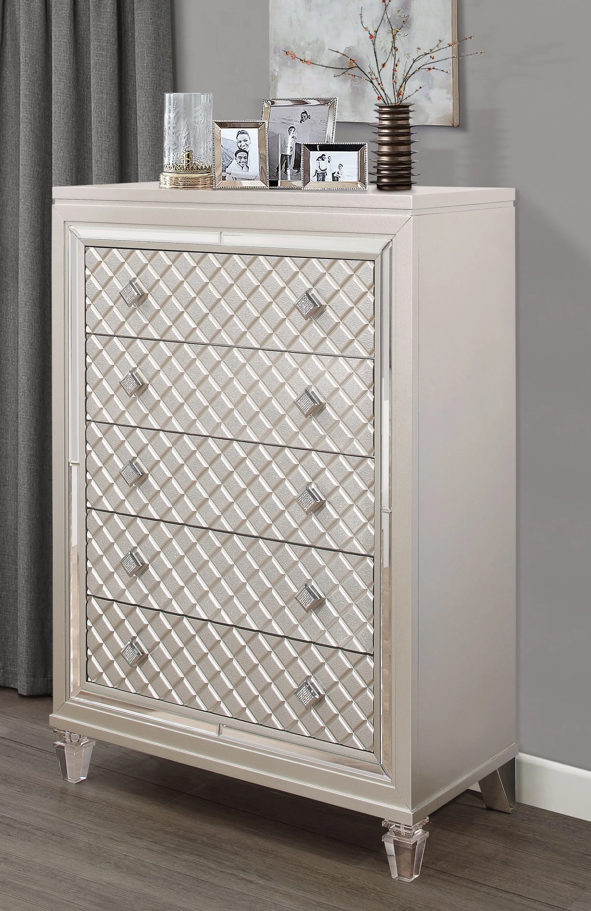 Cross - Glam Chest - Champagne by Couch.com