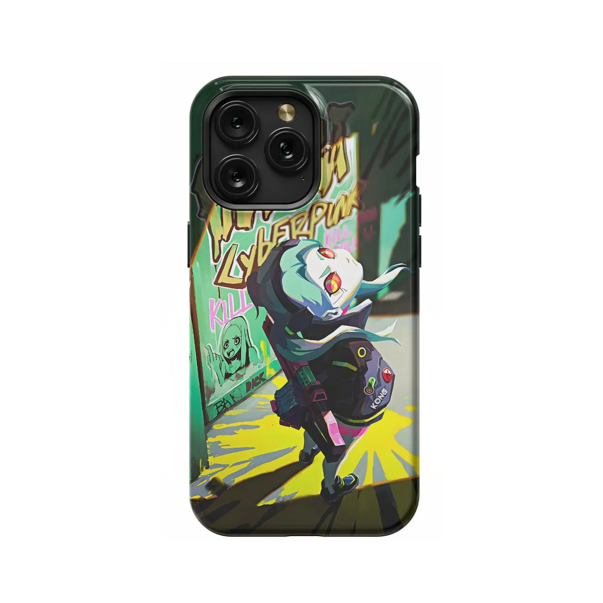 Cyberpunk Anime Rebecca Japanese Manga Phone Case iPhone Samsung Pixel & More #4
