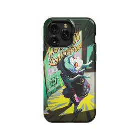 Cyberpunk Anime Rebecca Japanese Manga Phone Case iPhone Samsung Pixel & More #4