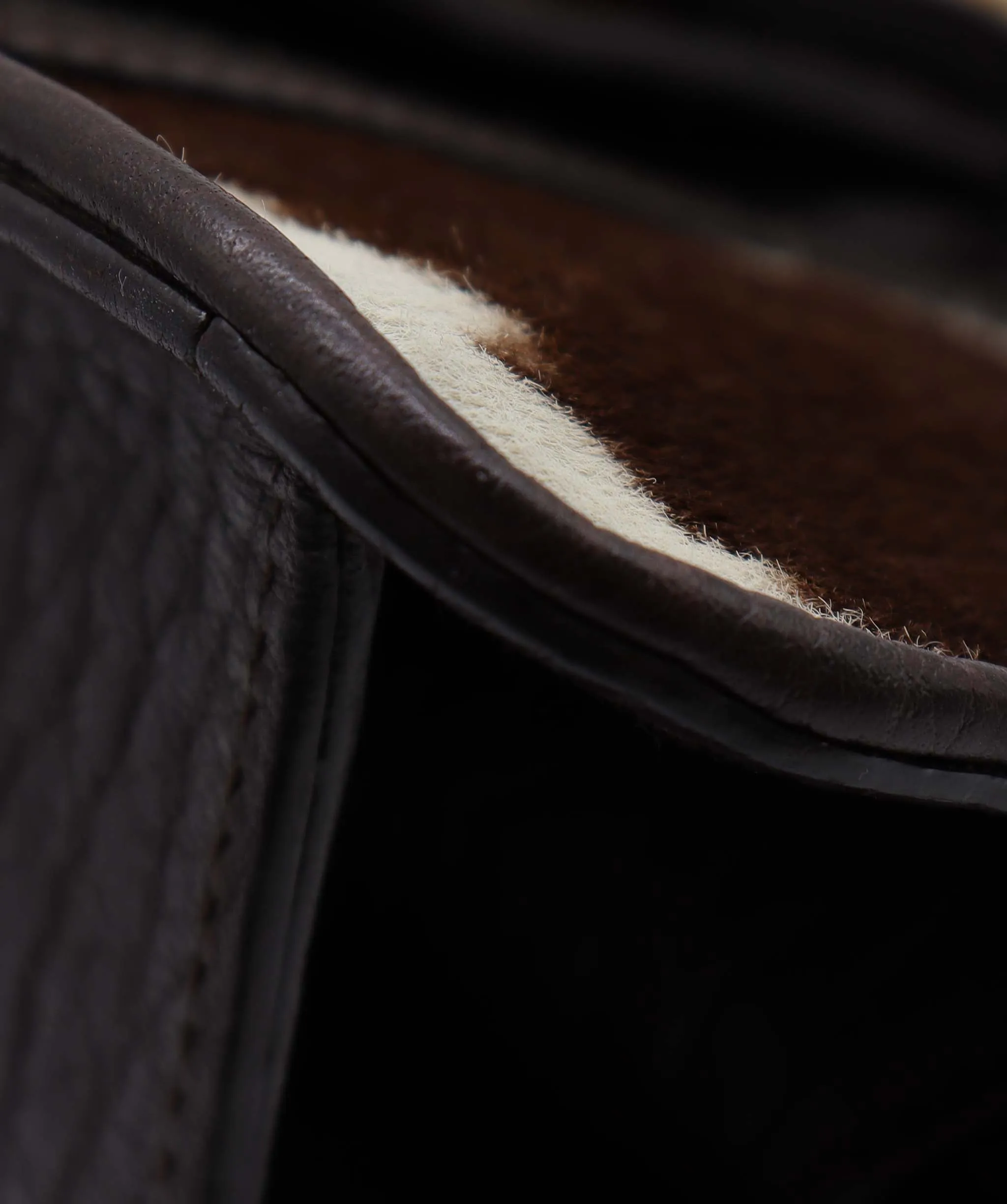 D&G Animal Print Calfhair Bag Brown Cream DXBS1949