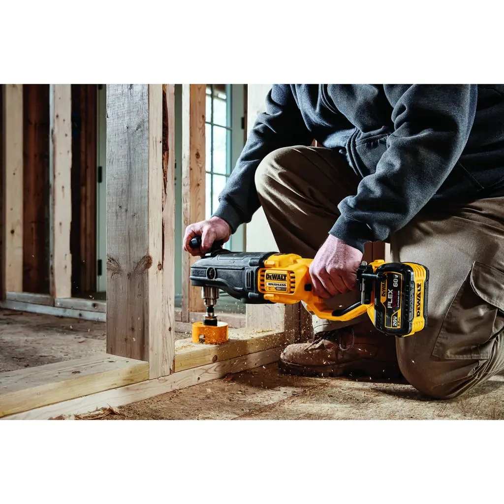 DeWalt 60V MAX* In-Line Stud and Joist Drill with E-CLUTCH‚® System Kit