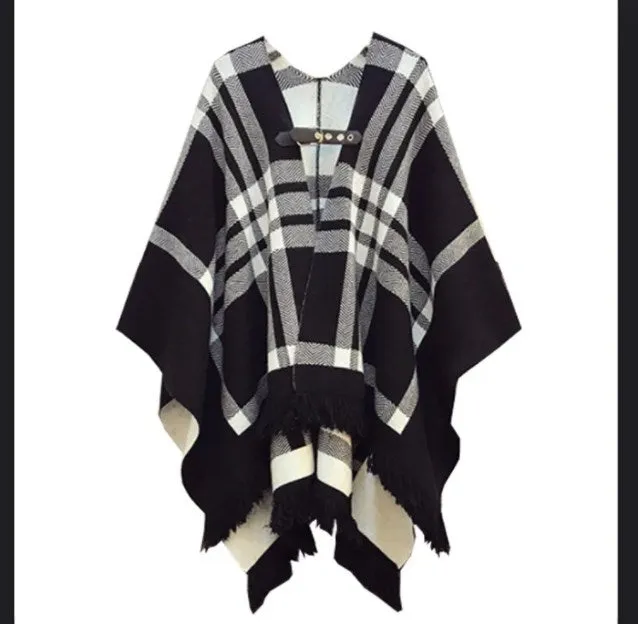 Eye Catching Double-sided Elegant Shawl