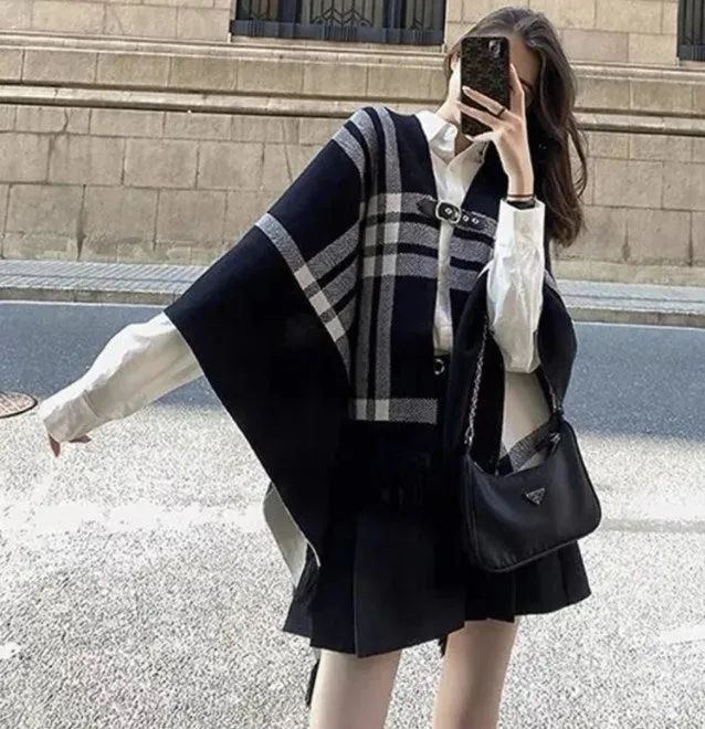 Eye Catching Double-sided Elegant Shawl