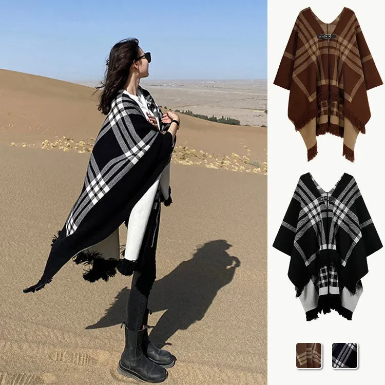Eye Catching Double-sided Elegant Shawl