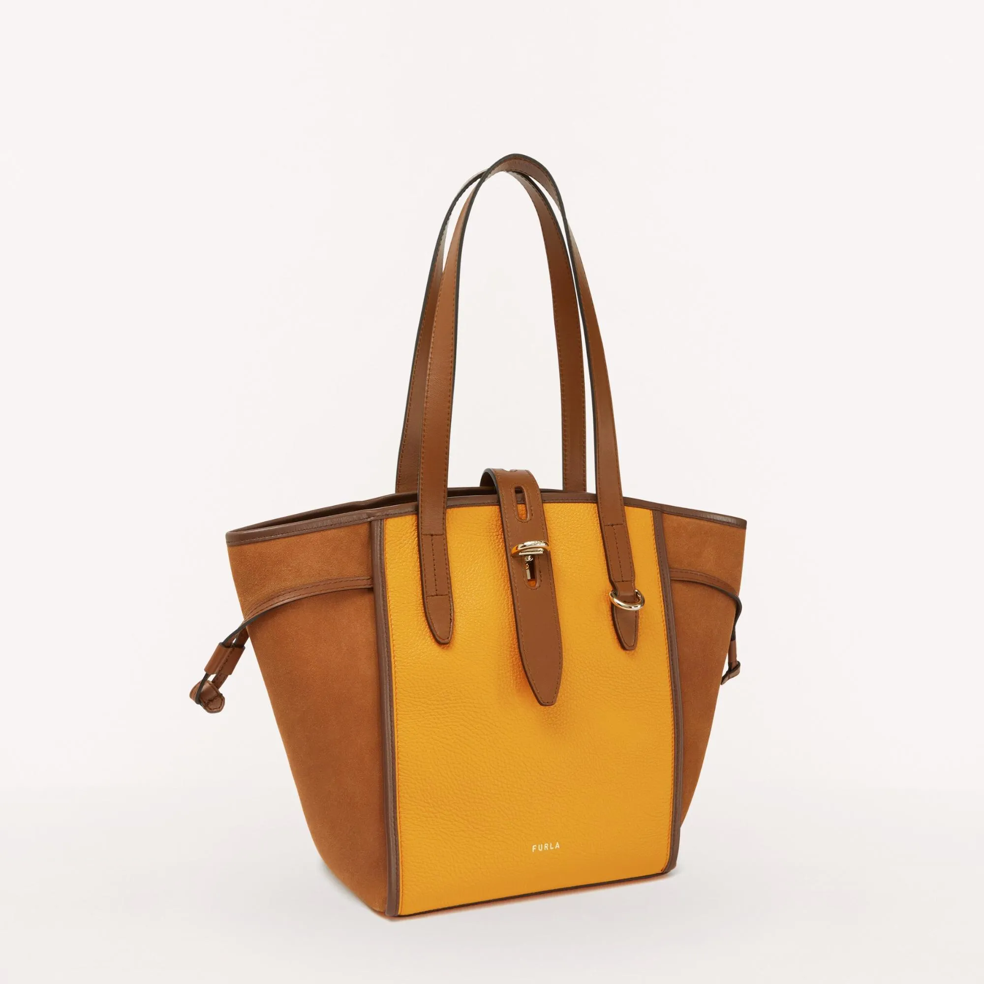Furla Net M Tote Bag - Toni Curcuma