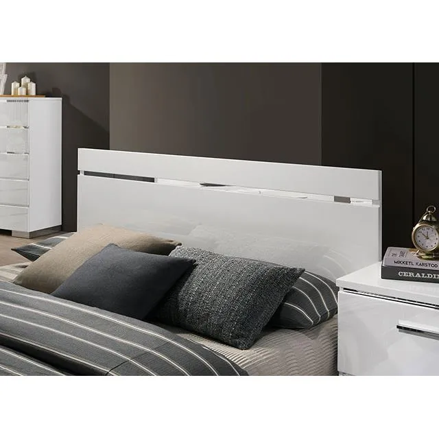 Furniture of America Erlach FOA7189WH-Q Queen Bed