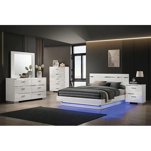Furniture of America Erlach FOA7189WH-Q Queen Bed