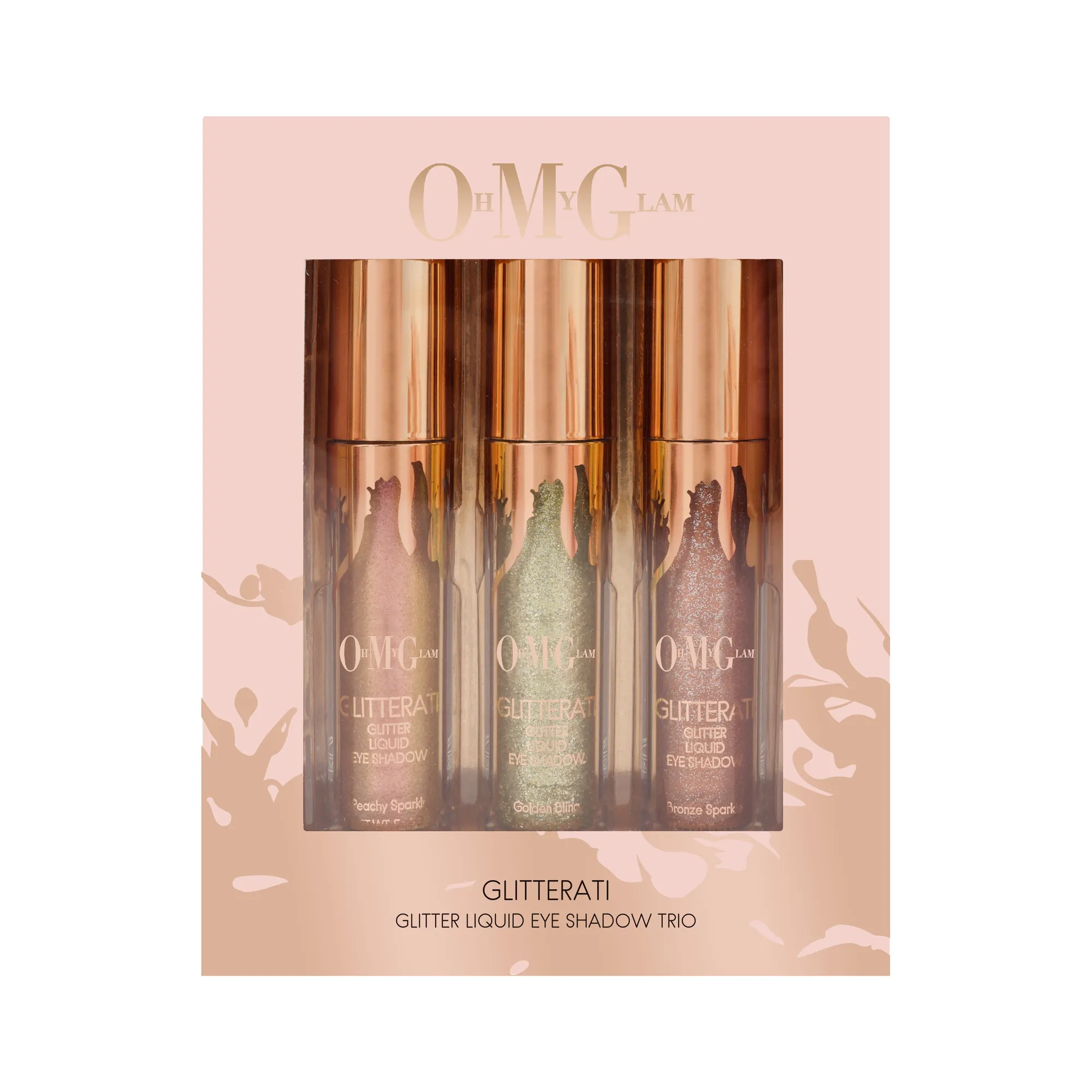GLITTERATI Glitter Liquid Eye Shadow Trio