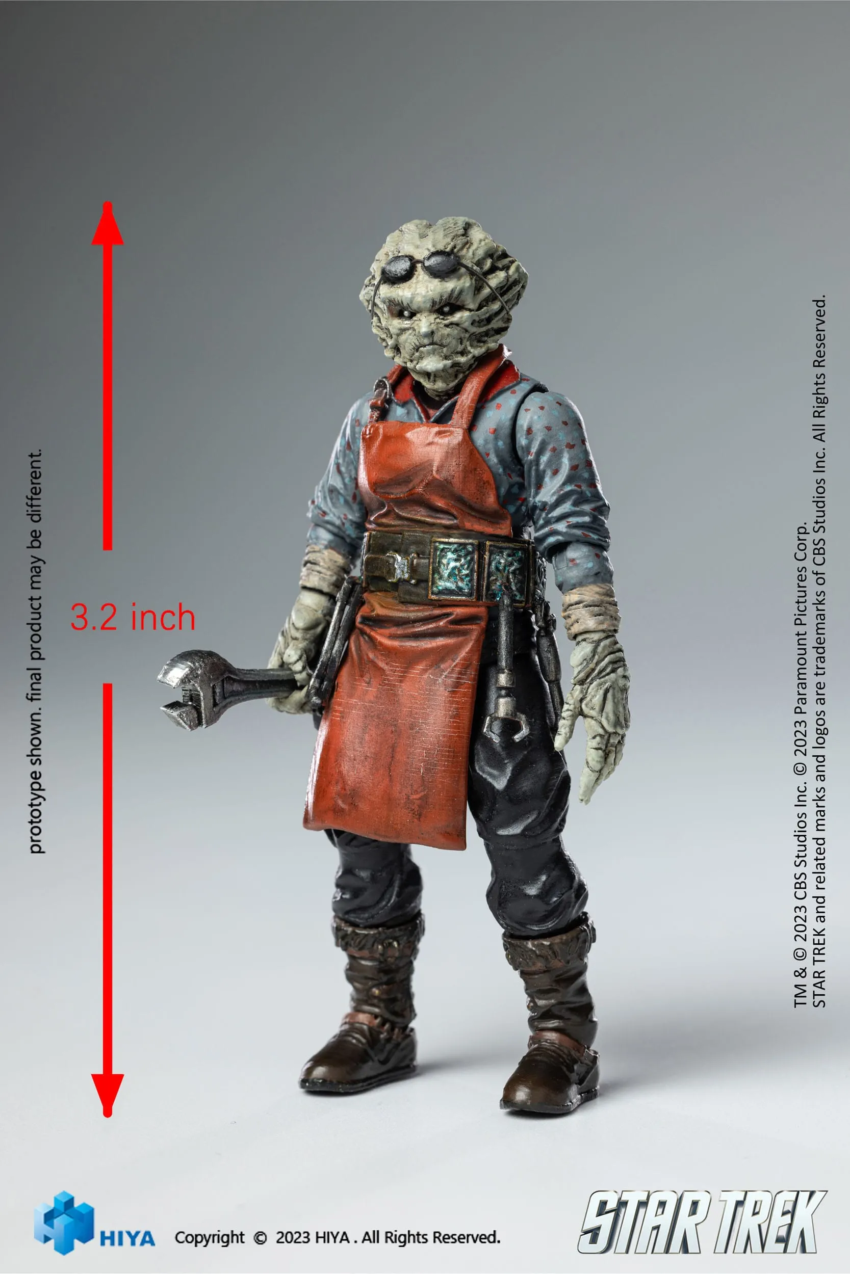 Hiya Toys Star Trek 2009 Keenser Exquisite Mini 1/18 Action Figure