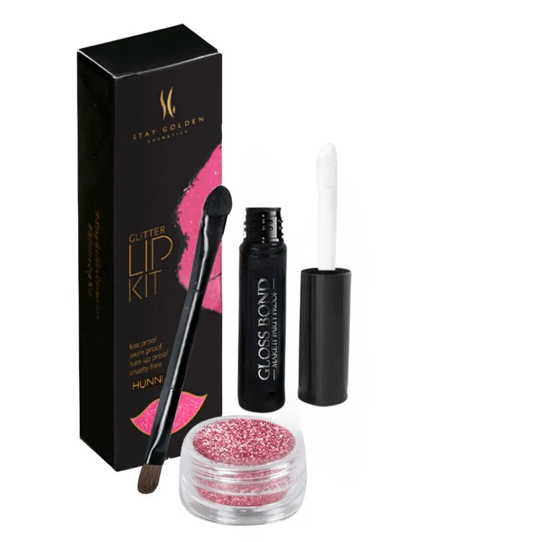 Hunni Glitter Lip Kit without Lip Liner