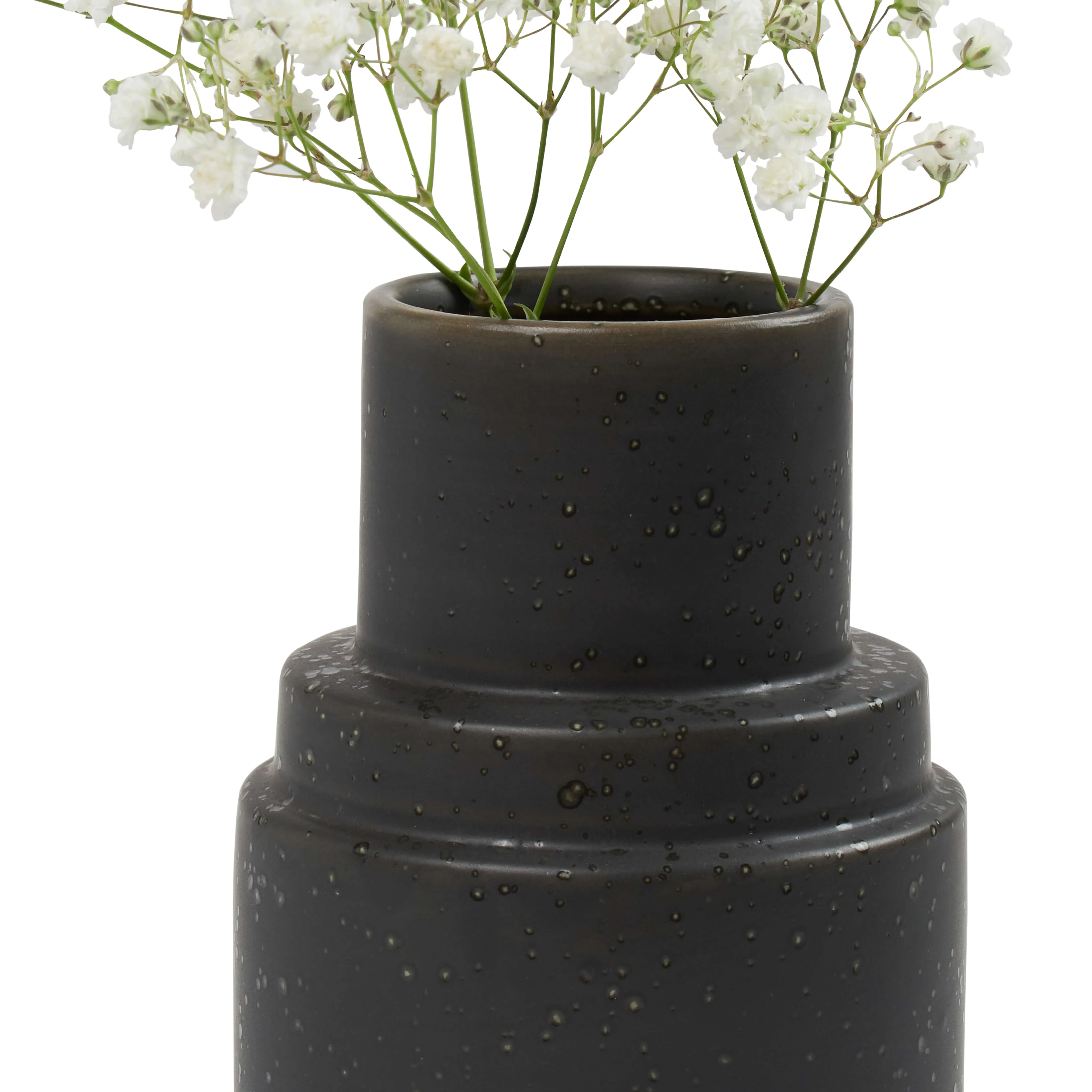 Koen Vase Set - 2 Pieces - Black