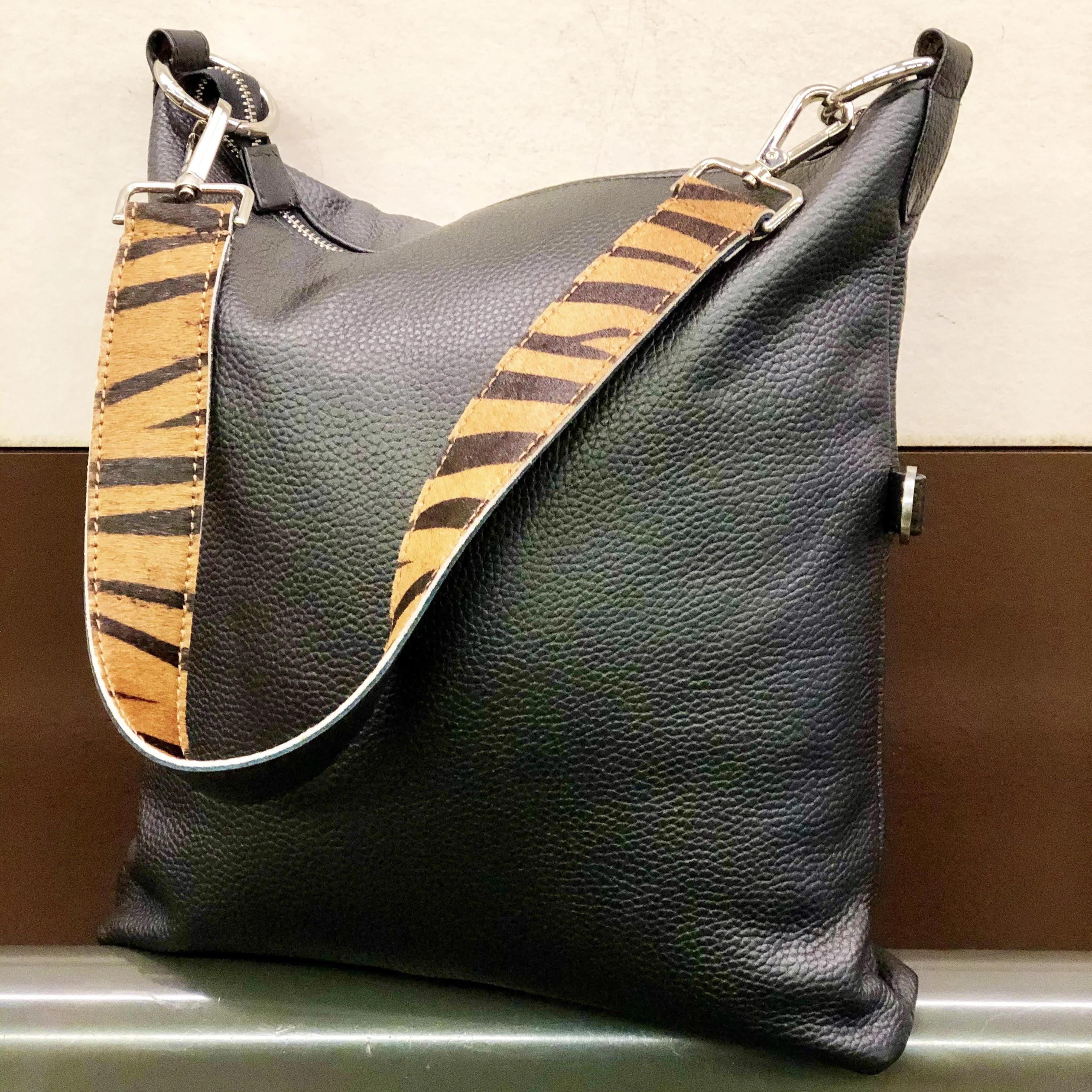 Leopard Print Hobo Shoulder Strap Pony Skin Replacement RS400