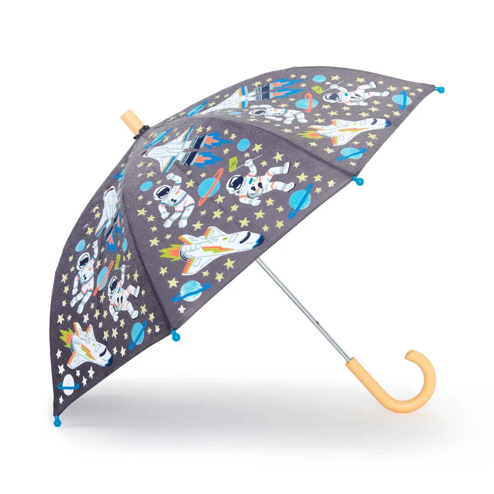 Little Blue House Kids Colour Changing Umbrella - Outer Space (Ì)