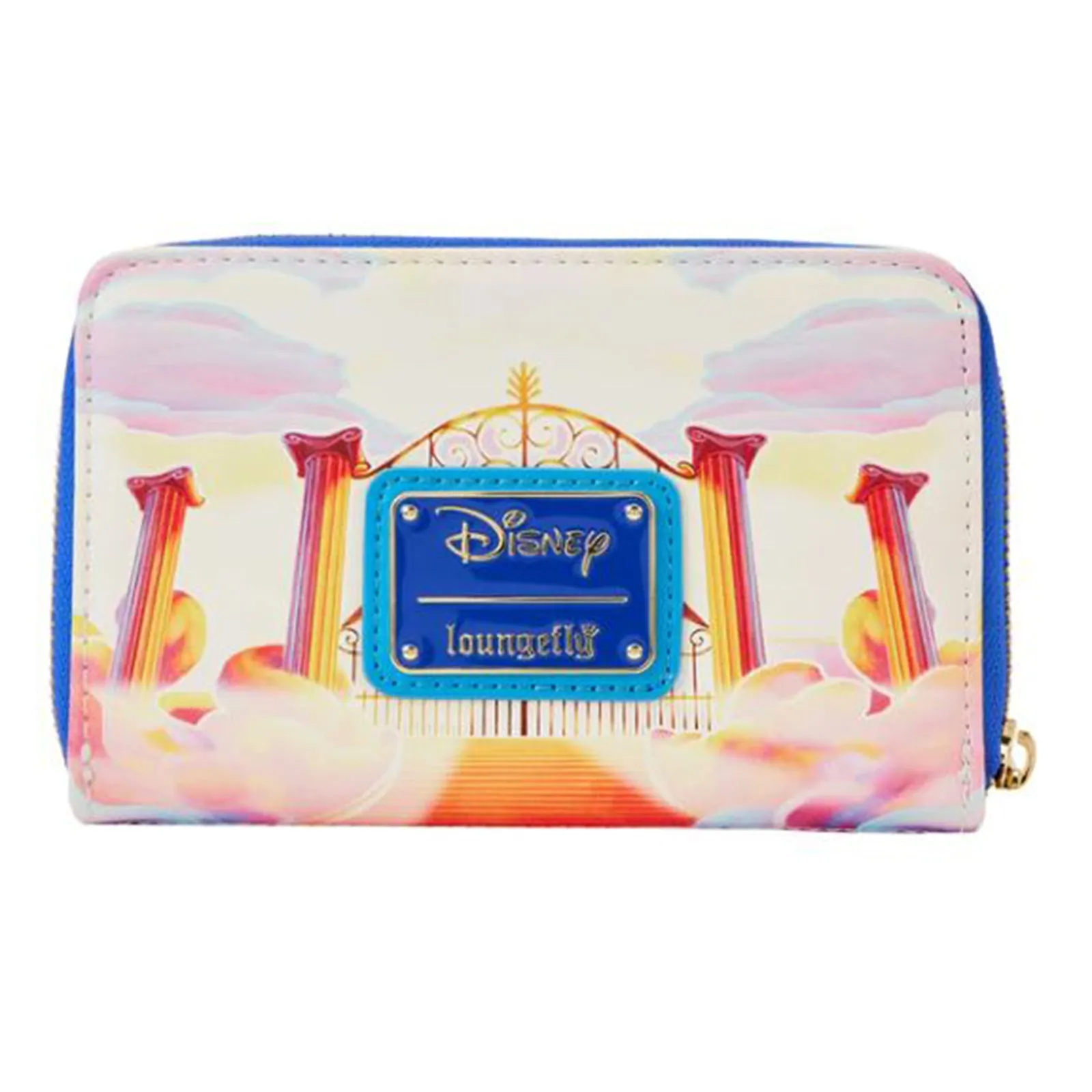 Loungefly Disney Hercules Mount Olympus Gates Zip Around Wallet
