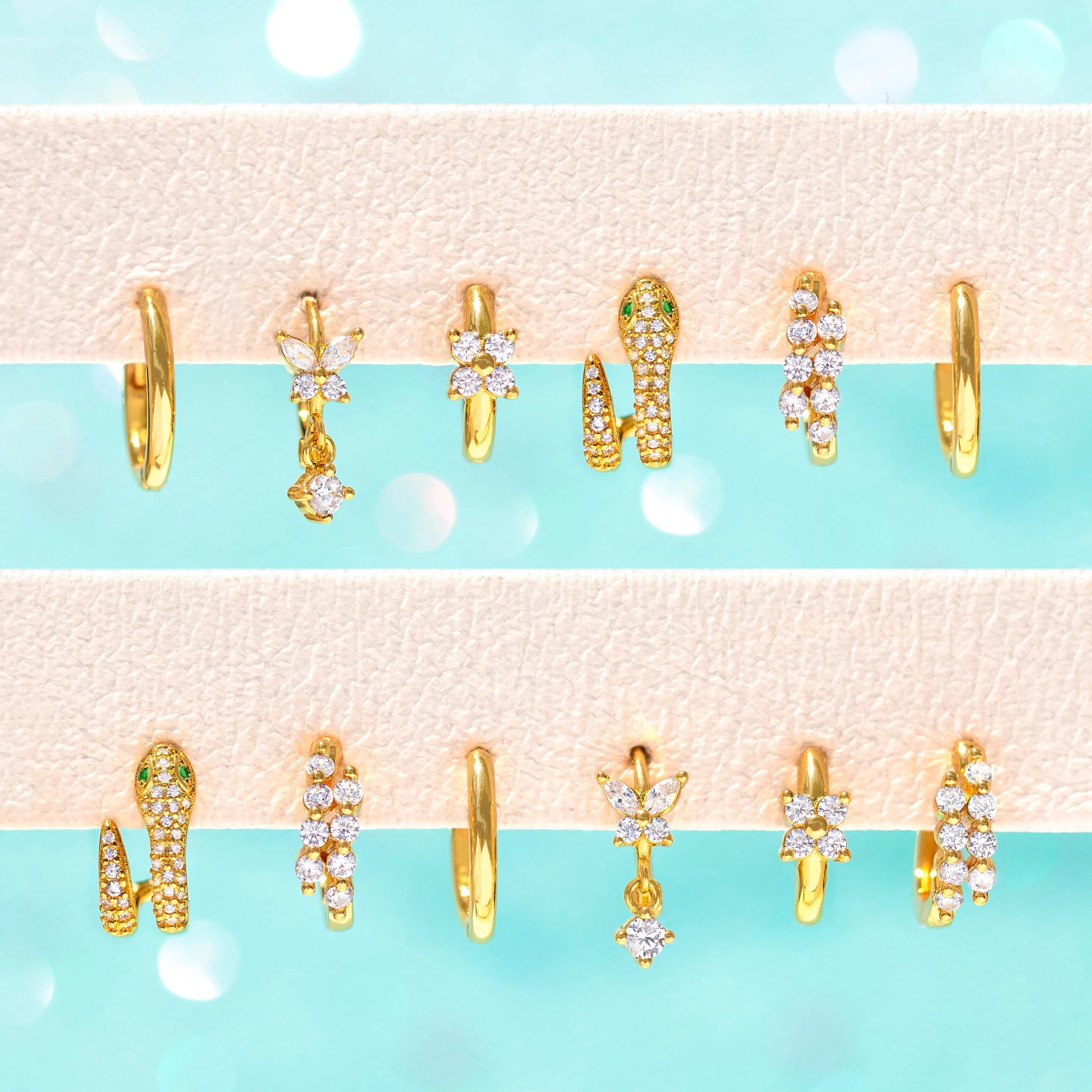 Mirrorball Hoops