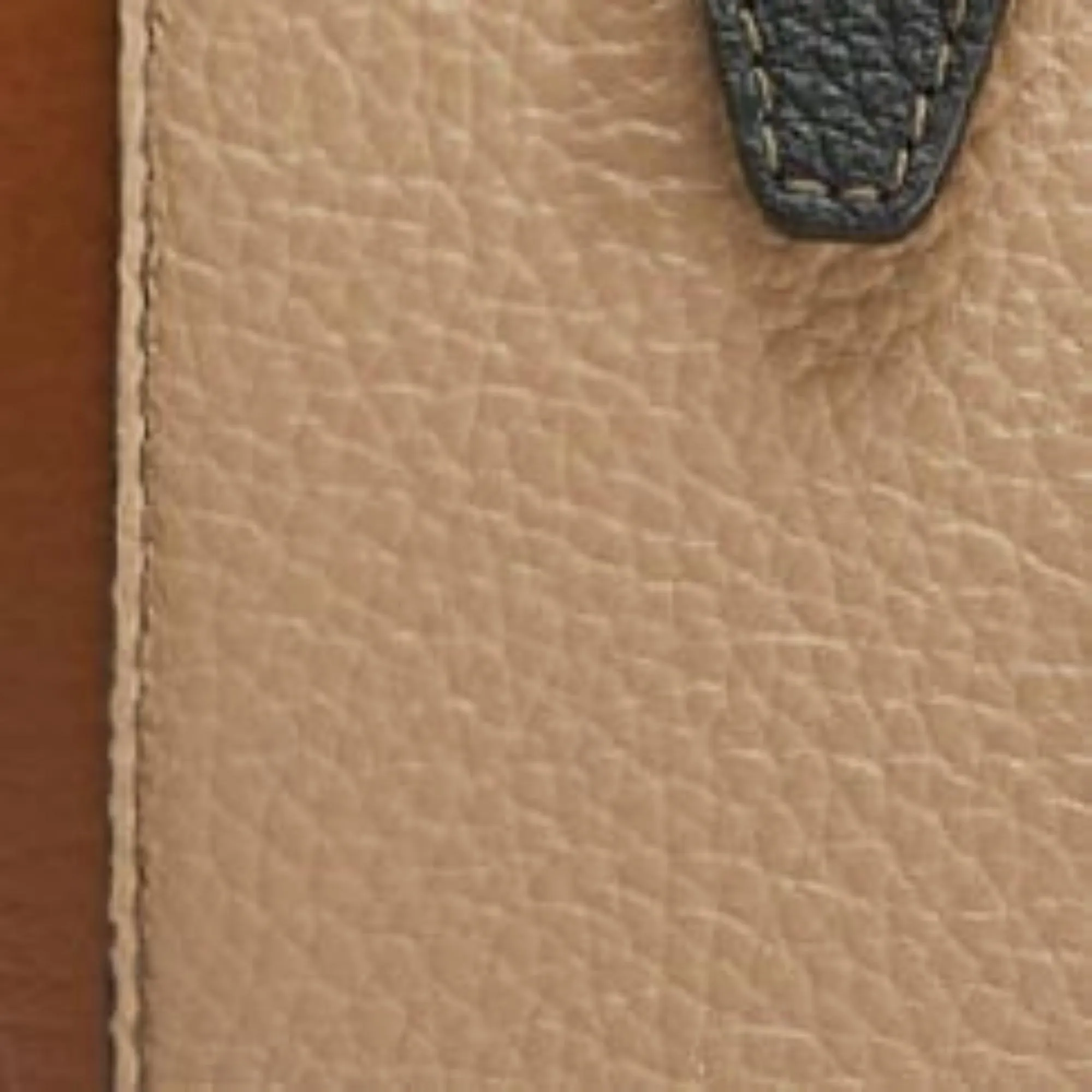 Net Mini Tote Bag - Greige, Cognac H, Nero