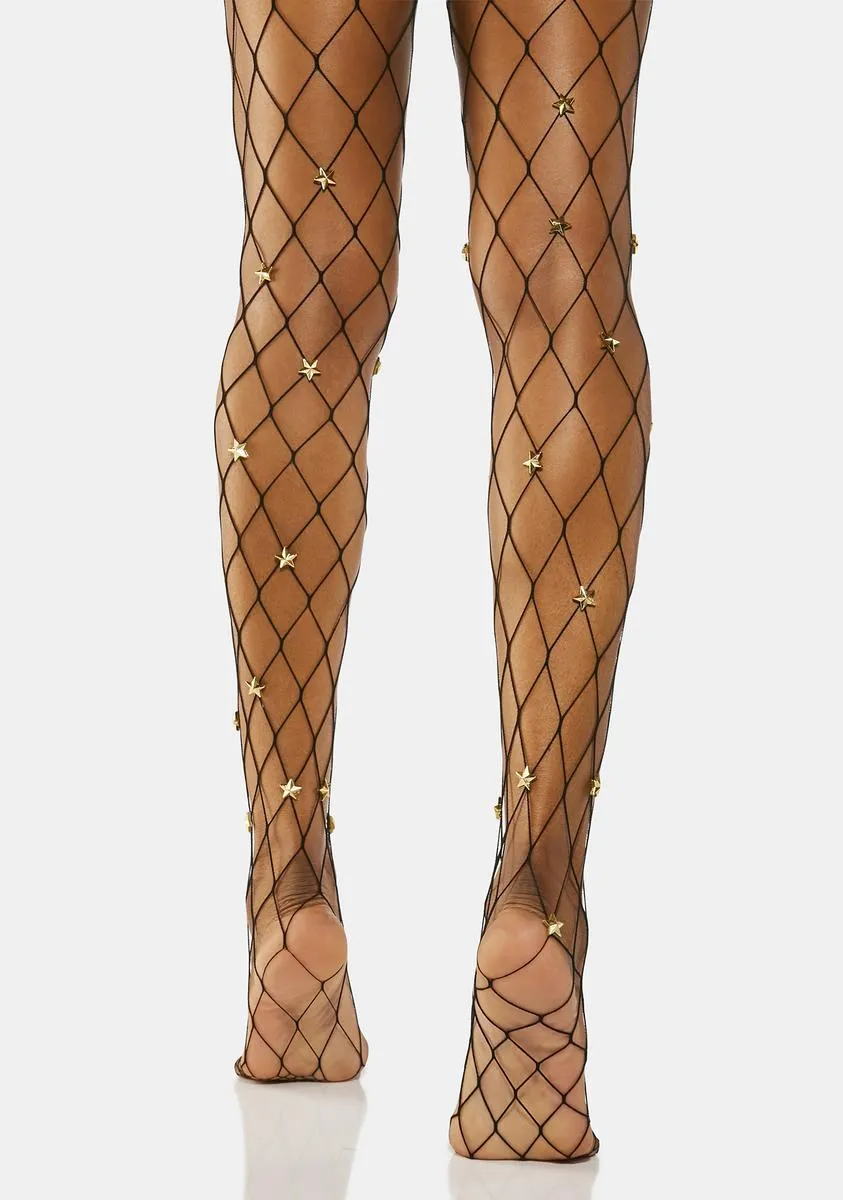 Nocturnal Constant Glow Fishnet Tights