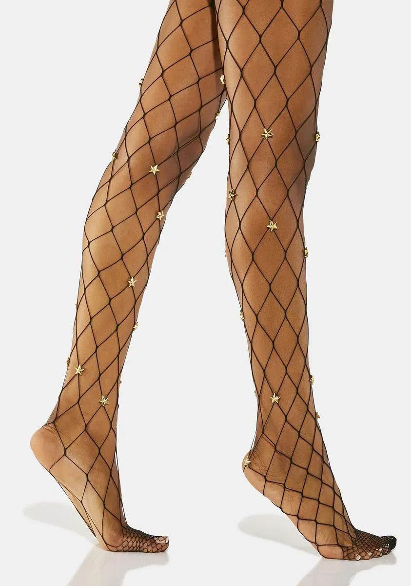 Nocturnal Constant Glow Fishnet Tights