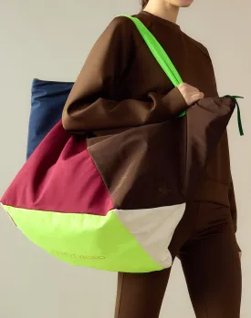 Oversized Carryall Nylon Tote