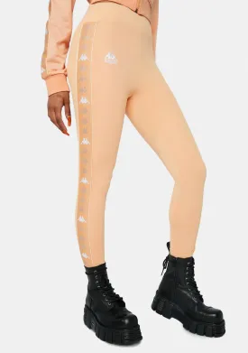 Peach Pink 222 Banda Bartes Sport Leggings