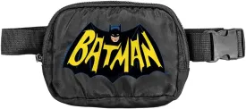Popfunk Batman Classic TV Logo Belt Bag, Crossbody Fanny Pack for Women and Men, Adjustable