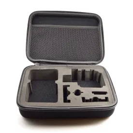 Portable Action Camera Large Bag Case Black