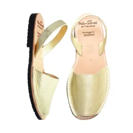 SAMPLE SALE Gold Leather